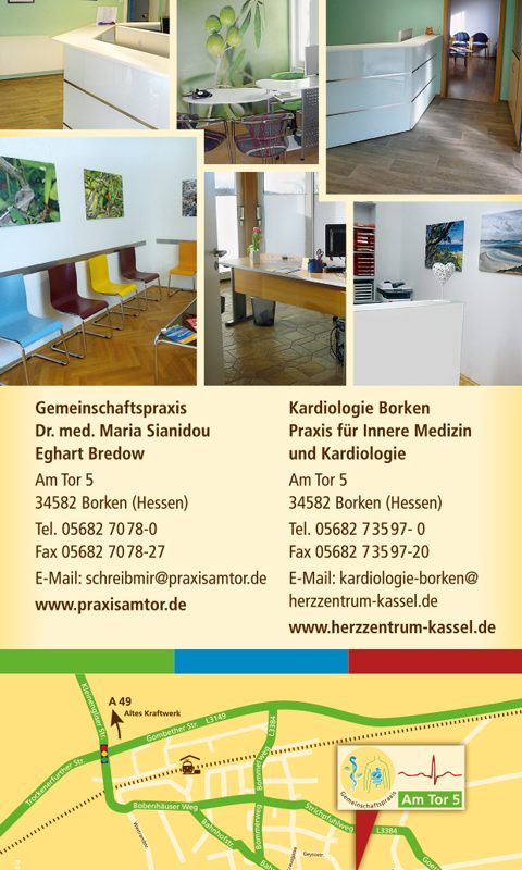 Gemeinschaftspraxis Sianidou Bredow - Einladung Praxiseröffnung