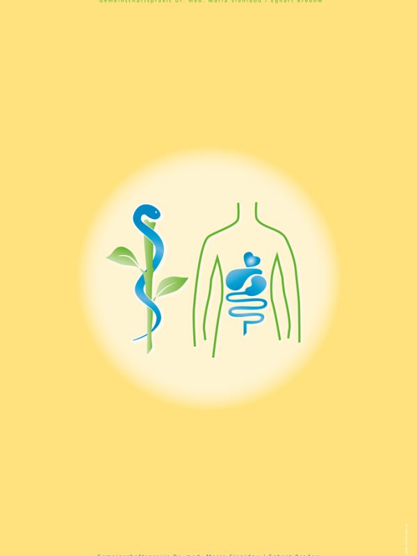 Gemeinschaftspraxis Sianidou Bredow - Briefbogen Rückseite